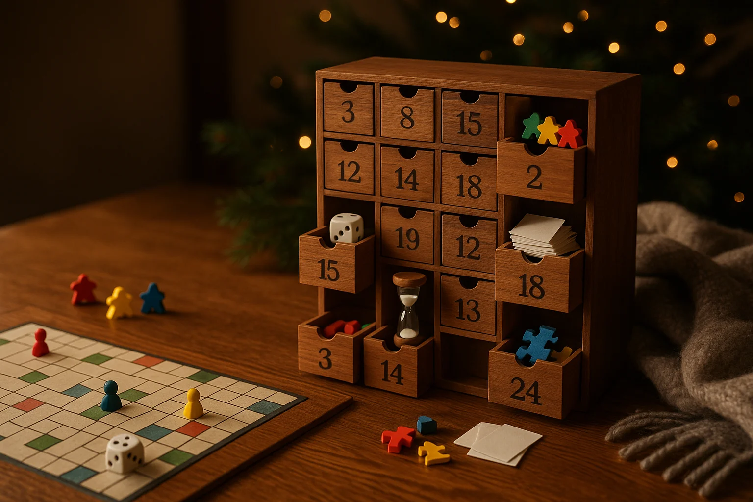 Les jeux de société à glisser dans le calendrier de l’Avent