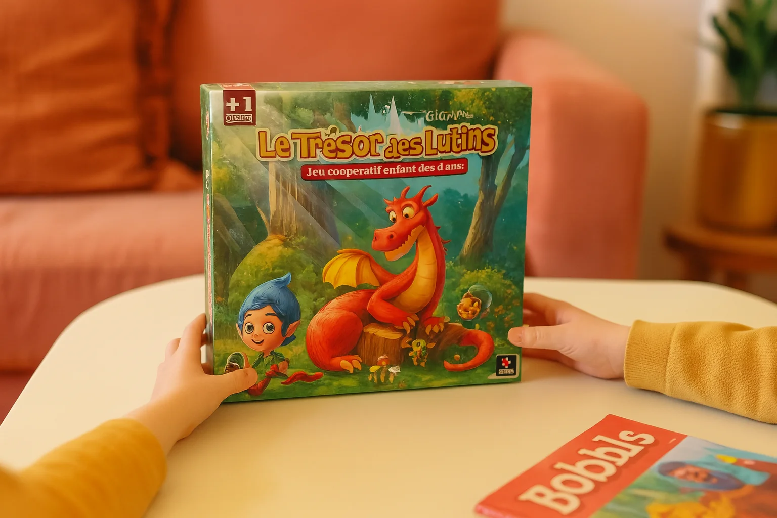 Le Trésor des Lutins : jeu coopératif de mémoire dès 4 ans