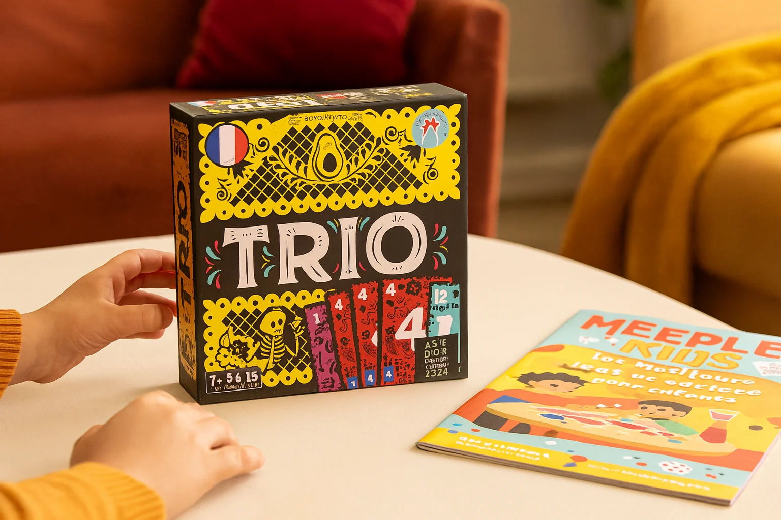 Trio : jeu de déduction et mémoire dès 7 ans
