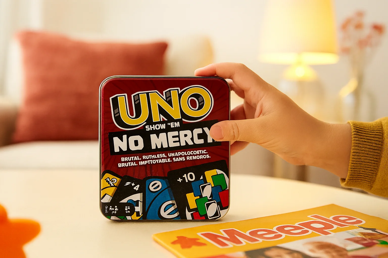 UNO Show 'em No Mercy : fiche du jeu de cartes Mattel dès 7 ans